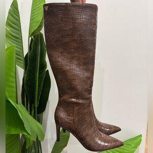 New Wayla Stiletto Knee High Boot by Guess